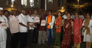 प्रभाग २५ च्या भाजप उमेदवार श्रुती राम वाकडकर यांचे सर्वत्र उत्स्फूर्त स्वागत 