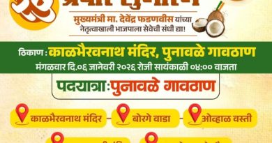 बहुचर्चित प्रभाग क्रमांक २५ मधील भाजप उमेदवारांच्या प्रचाराचा आज फुटणार नारळ