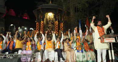 पिंपरी प्रभाग क्रमांक २१ मधील भाजपच्या चारही उमेदवारांना प्रचंड मताने विजयी करण्याचे आमदार लांडगे यांचे आवाहन