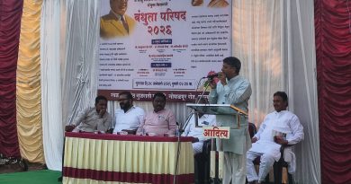 डॉ.आंबेडकर यांनी राष्ट्रीय स्वयं सेवक  संघाच्या संघस्थानाला दिलेली भेट  संघाला  गौरवास्पद : निलेश गद्रे