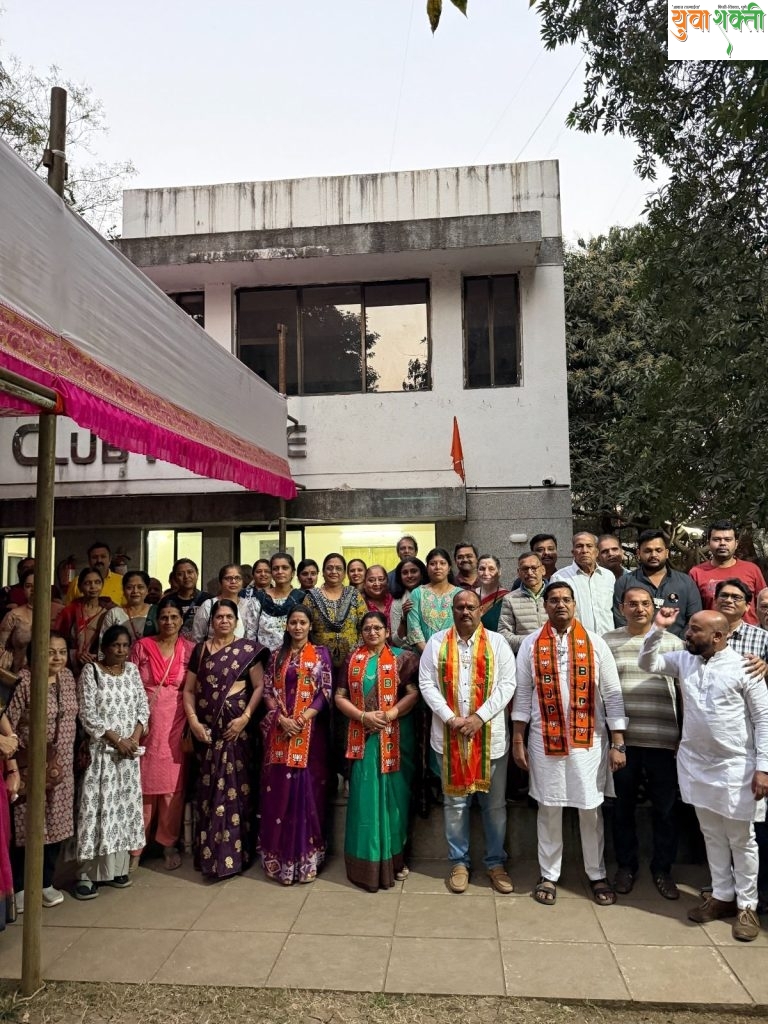 प्रभाग २६ मध्ये भाजप उमेदवारांची प्रचारात निर्णायक आघाडी