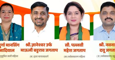 प्रभाग क्रमांक ३१, नवी सांगवीत भाजप उमेदवारांच्या प्रचाराला नागरिकांचा उत्स्फूर्त प्रतिसाद