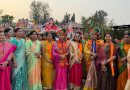 श्री काळभैरवनाथाच्या चरणी नारळ फोडून उमेदवार श्रुती राम वाकडकर यांची भव्य पदयात्रा