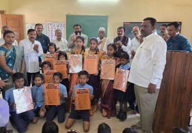 सीमावर्ती गावांमध्ये मराठी भाषा गौरव दिन उत्साहात साजरा सीमावर्ती गावांमध्ये मराठी भाषा गौरव दिन उत्साहात साजरा